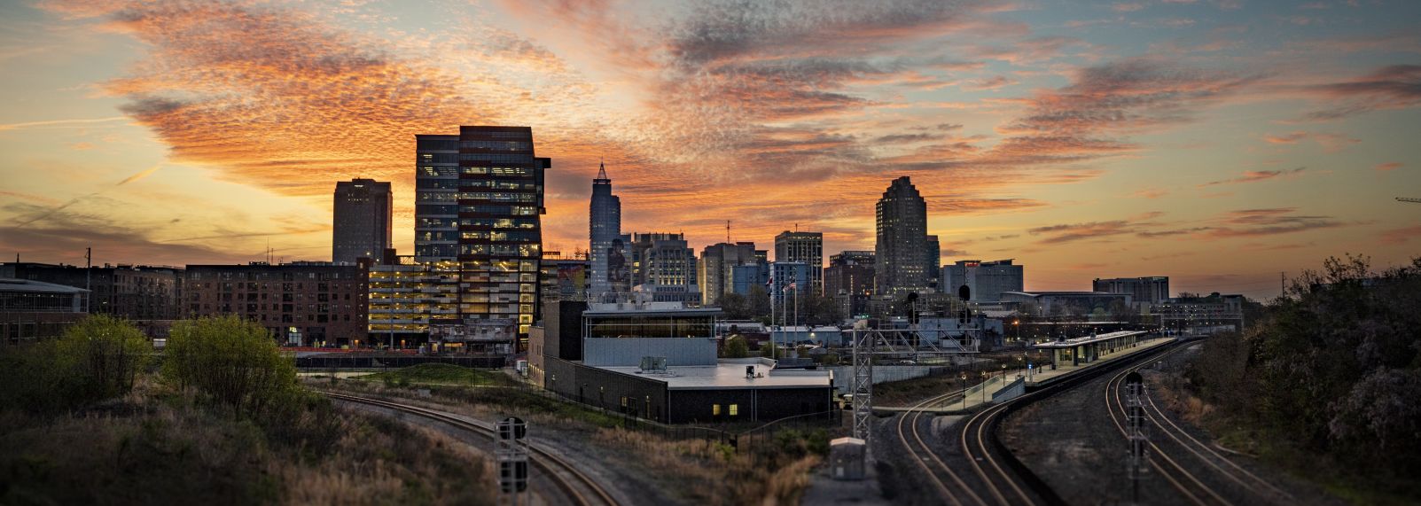 Downtown Raleigh Skyline 2023