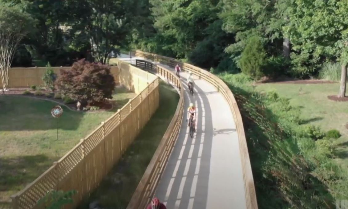 Cary greenway video screenshot