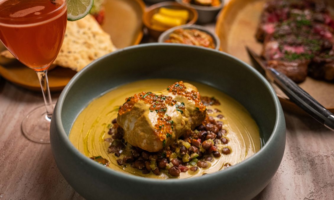 Peregrine, Buffalo Butter Roasted Halibut